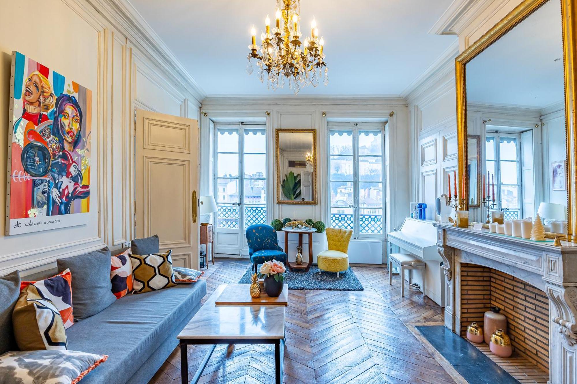 Appartement Haussmannien D'Artiste, Exception, Quai De Saone Balcon+Parking Lyon Ngoại thất bức ảnh